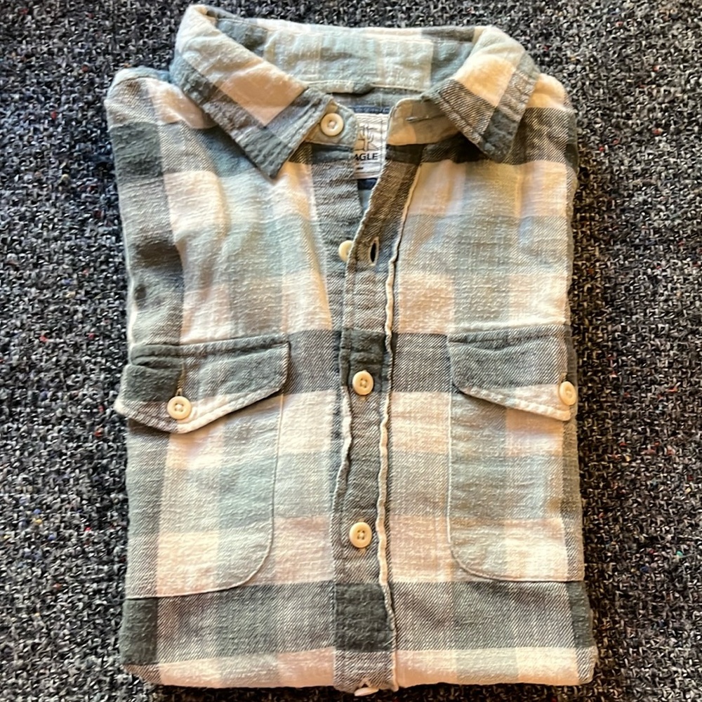 American Eagle relaxed check shirt